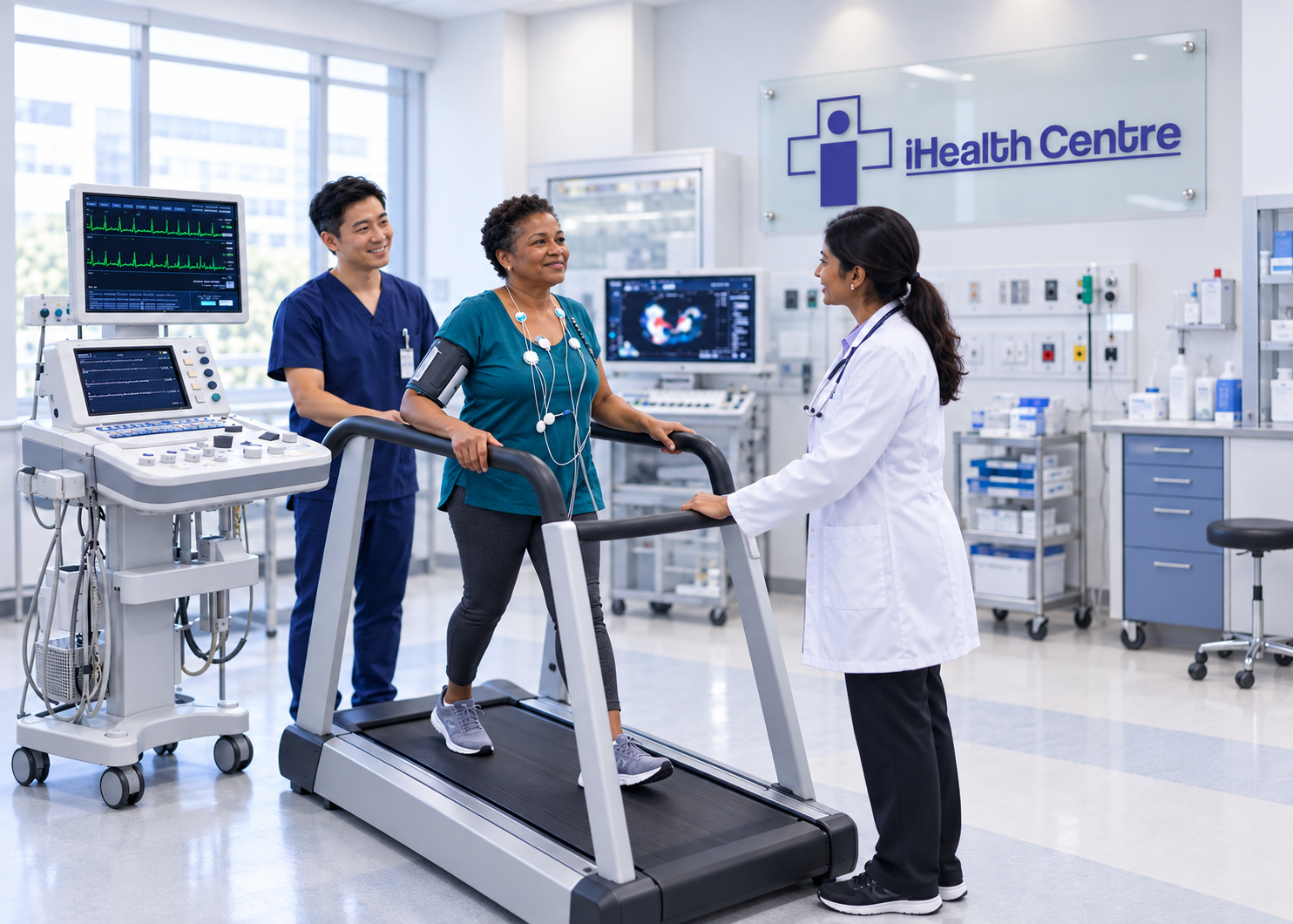 Cardiac stress testing at iHealth Centre