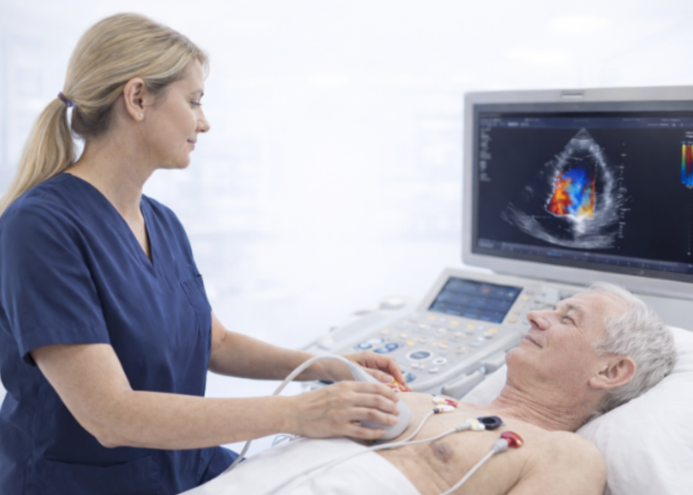 Echocardiography examination